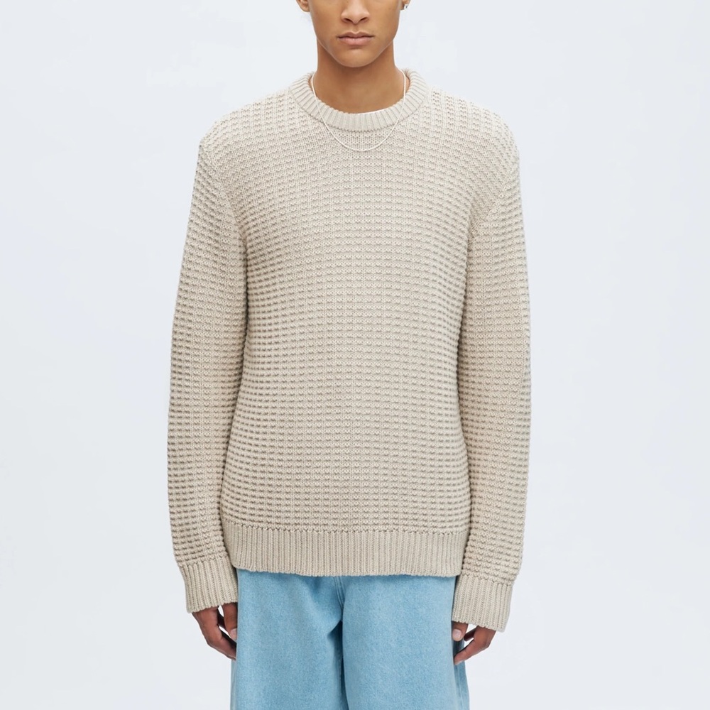 KOTN Waffle Crewneck (Moon)